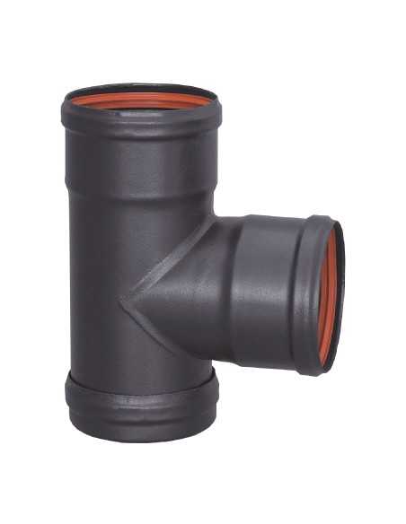 Tubo PRACTIC T Corta Línea Pellet 80/90º MHH CT 096031