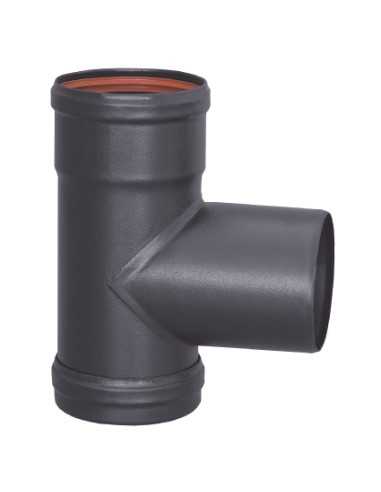 Tubo PRACTIC T Corta Línea Pellet 80/90º MHM CT 096032