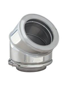 Codo PRACTIC Chimenea Modular I316-I304 100/45º 147012