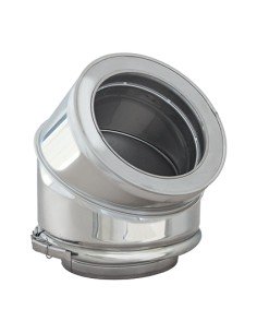 Codo PRACTIC Chimenea Modular I316-I304 100/45º 147012