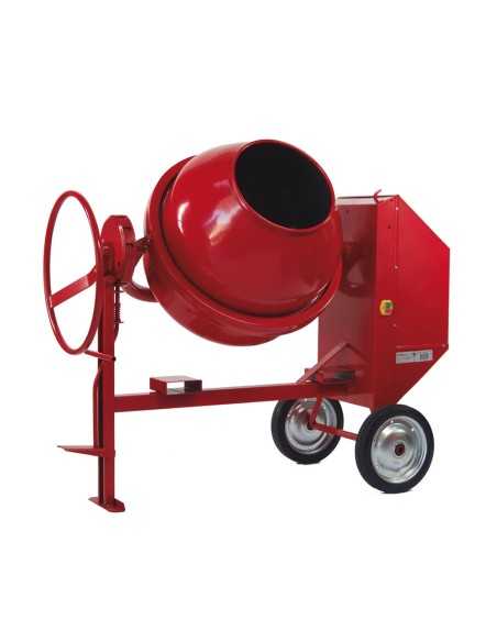 Hormigonera Eléctrica ALTRAD ELEC. 260L, 1,5HP, ROJO - Compra ahora e