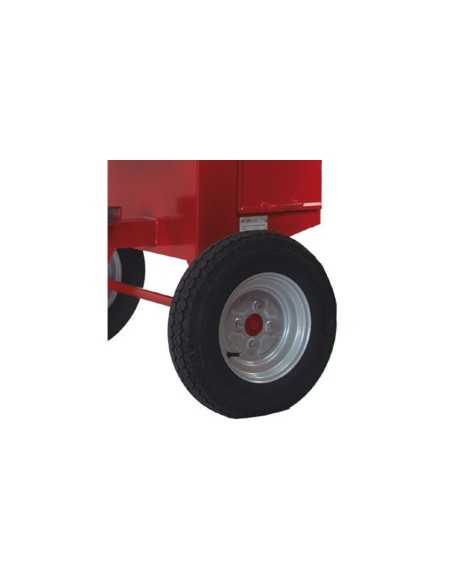 Hormigonera Eléctrica ALTRAD ELEC. 360L, 3HP, ROJO, RUEDA NEUM. - Comp