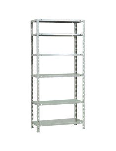 Estantería SIMONCLASSICS Advantage SUPERPlus 6/300 Blanco 2000x1100x300 | Estantería metálica SimonRack para cargas de 300 kg 2