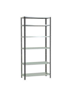 Estantería SIMONRACK Confort Mini 6/500 ANTRACITA/Blanco 2000x800x500