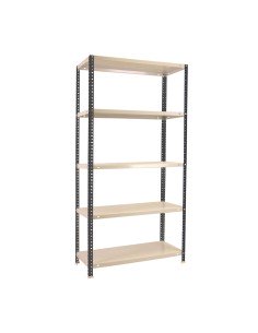 Estantería SIMONRACK Confort Plus 5/400 ANTRACITA/Blanco 2000x1000x400