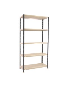 Estantería SIMONRACK Confort Plus 5/500 ANTRACITA/Blanco 2000x1000x500