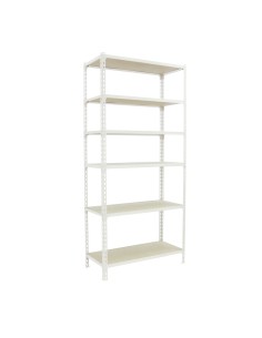 Estantería SIMONCLICK maderClick MEGAPlus 6/500 2500 blanco/madera 2500x1200x500