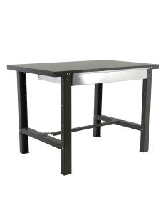 Mesa de Trabajo SIMONWORK BT6 METAL 1BOX 1200x735 Gris 830x1200x730 ESTANTERIAS SIMON | Mesa de trabajo SimonRack profesional y 2