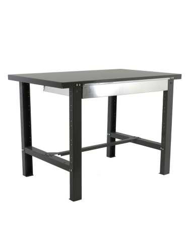 Mesa de Trabajo SIMONWORK BT6 METAL 1BOX 1200x735 Gris 830x1200x730 ESTANTERIAS SIMON | Mesa de trabajo SimonRack profesional y 