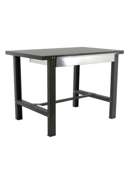 Mesa de Trabajo SIMONWORK BT6 METAL 1BOX 1200x735 Gris 830x1200x730 ESTANTERIAS SIMON | Mesa de trabajo SimonRack profesional y 