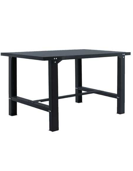 Mesa de Trabajo SIMONWORK BT6L METAL 1800 Gris 830x1800x730 ESTANTERIAS SIMON | Mesa de trabajo SimonRack profesional y resisten