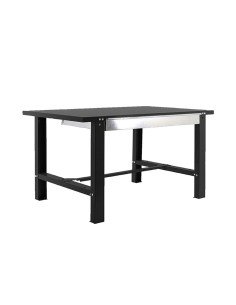 Mesa de Trabajo SIMONWORK BT6L METAL 1BOX 1500x735 Gris 830x1500x730 ESTANTERIAS SIMON | Mesa de trabajo SimonRack profesional y 2