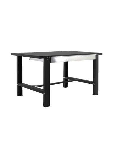 Mesa de Trabajo SIMONWORK BT6L METAL 1BOX 1500x735 Gris 830x1500x730 ESTANTERIAS SIMON | Mesa de trabajo SimonRack profesional y