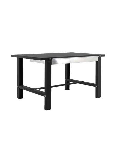 Mesa de Trabajo SIMONWORK BT6L METAL 1BOX 1500x735 Gris 830x1500x730 ESTANTERIAS SIMON | Mesa de trabajo SimonRack profesional y
