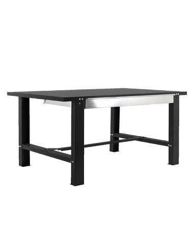 Mesa de Trabajo SIMONWORK BT6L METAL 1BOX 1800x735 Gris 830x1800x730 ESTANTERIAS SIMON | Mesa de trabajo SimonRack profesional y