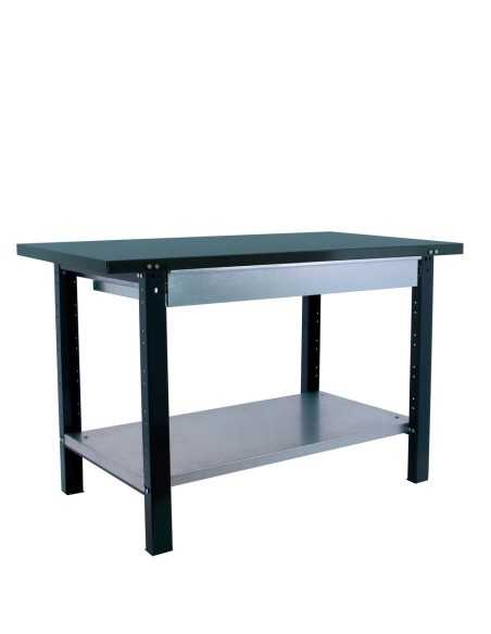 Mesa de Trabajo SIMONWORK BT6 PRO METAL 1BOX 1200 Gris 830x1200x730 ESTANTERIAS SIMON | Mesa de trabajo SimonRack profesional y 