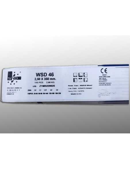 ELECTRODO WSD 46 2.50 (137 PZAS) TU ALIADO PARA LA SOLDADURA