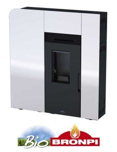 Estufa De Pellet BRONPI Cleo 11kw Extraplana | Hogar Cahersa 2