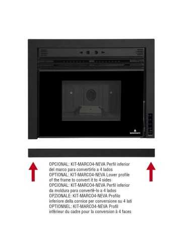 Estufa De Pellet Inserable BRONPI Neva De Ca | Hogar Cahersa