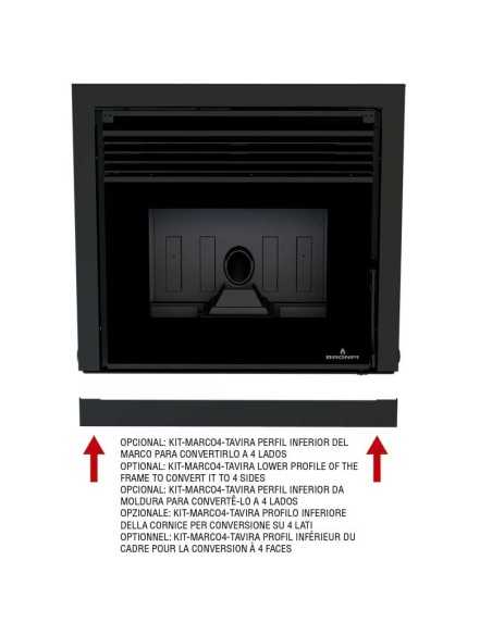 Estufa De Pellet Insertable BRONPI Tavira Ca | Hogar Cahersa