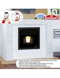 Estufa De Pellet Insertable BRONPI Tavira Ca | Hogar Cahersa