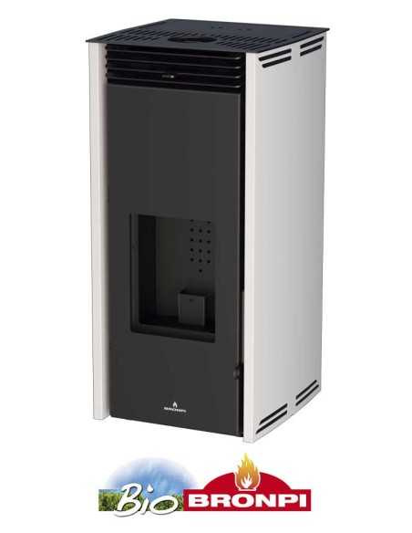Estufa De Pellet BRONPI Free 6-mf Marfil Sin | Hogar Cahersa