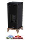 Estufa De Pellet BRONPI Free 6-v 6kw Negra Y | Hogar Cahersa