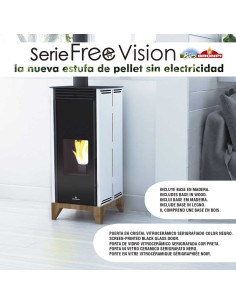 Estufa De Pellet BRONPI Free 6-v 6kw Marfil | Hogar Cahersa 2