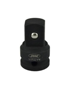 Adaptador Llave de Vaso JBM IMPACTO 1/2" H 3/4" M JBM