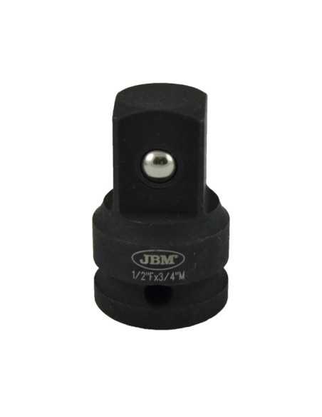 Adaptador Llave de Vaso JBM IMPACTO 1/2" H 3/4" M JBM
