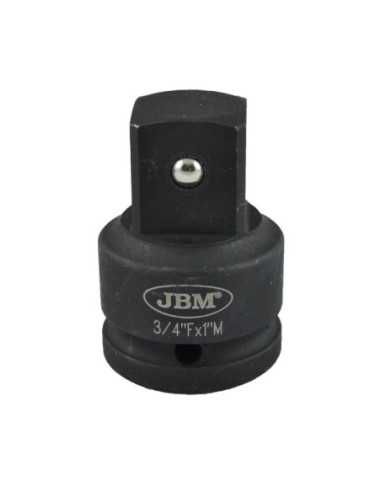 Adaptador Llave de Vaso JBM DE IMPACTO 3/4" H 1" M JBM