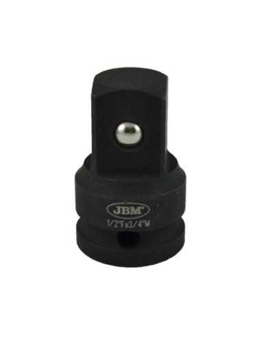 Adaptador Llave de Vaso JBM IMPACTO 1/2" H 3/4" M JBM