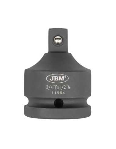 Adaptador Llave de Vaso JBM IMPACTO 3/4" H 1/2" M JBM
