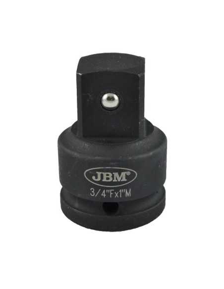 Adaptador Llave de Vaso JBM DE IMPACTO 3/4" H 1" M JBM