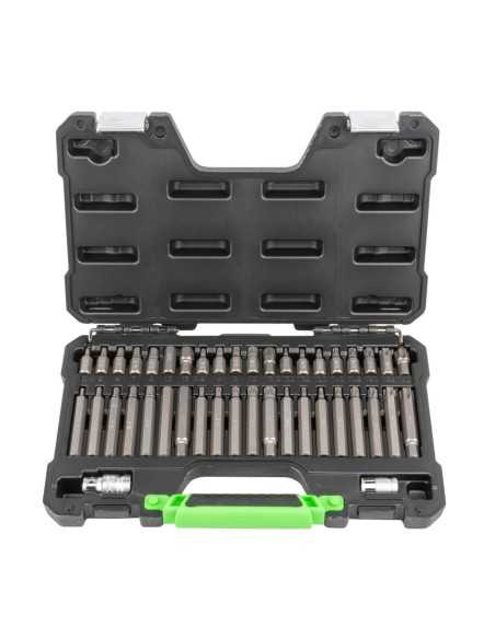 MALETIN DE 42 PIEZAS DE 12 Y 6 CANTOS INVIOL JBM | Caja o carro de herramientas ALYCO resistente y funcional