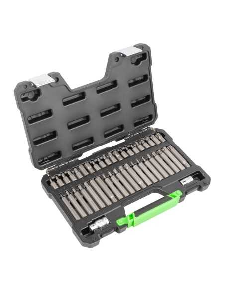 MALETIN DE 42 PIEZAS DE 12 Y 6 CANTOS INVIOL JBM | Caja o carro de herramientas ALYCO resistente y funcional