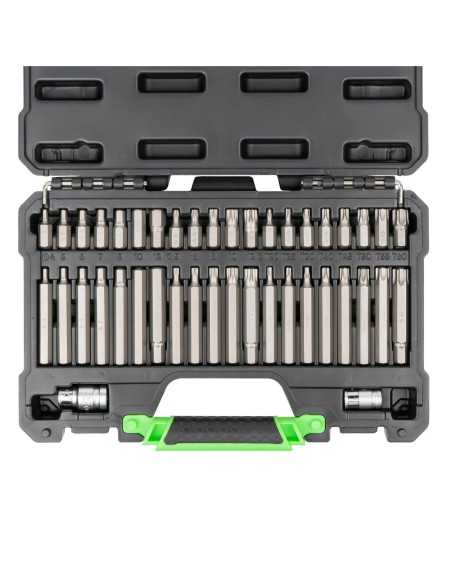 MALETIN DE 42 PIEZAS DE 12 Y 6 CANTOS INVIOL JBM | Caja o carro de herramientas ALYCO resistente y funcional