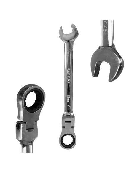 Llaves Fijas Combinadas Articuladas JBM Set 12 Pz