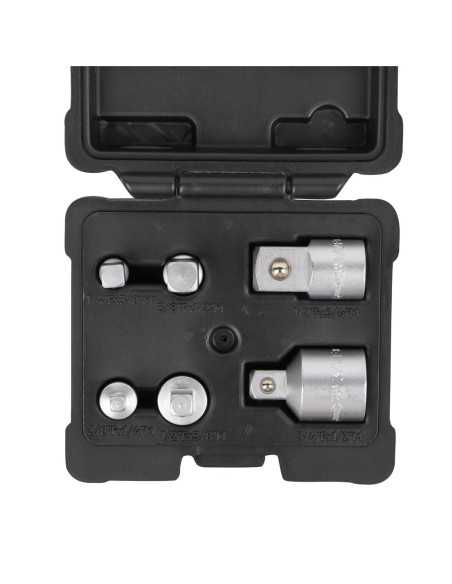 Adaptadores de Llaves de Impacto JBM Estuche 6 Pz 51333 | Caja o carro de herramientas ALYCO resistente y funcional