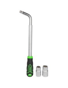 LLAVE EXTENSIBLE DE RUEDA CON VASOS REVERSIBLES 330-490 mm JBM