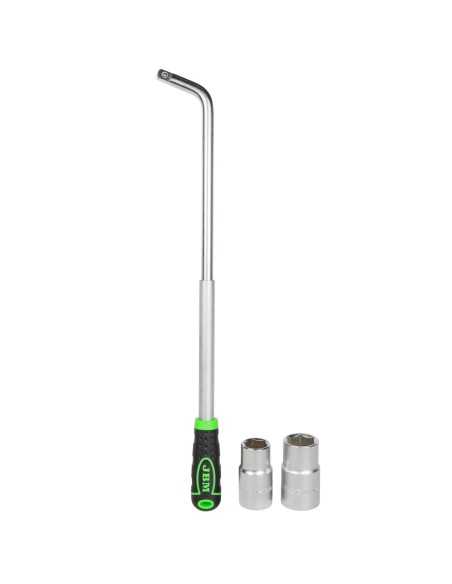 LLAVE EXTENSIBLE DE RUEDA CON VASOS REVERSIBLES 330-490 mm JBM