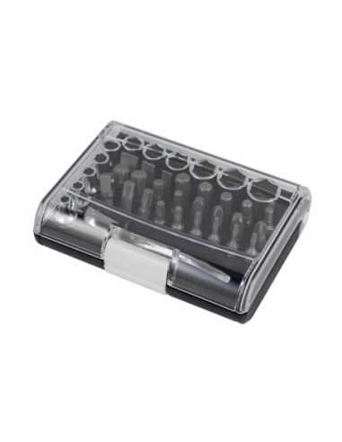 Estuche de llaves JBM de 38 PIEZAS con Carraca Mini 1/4" 52198 | Caja o carro de herramientas ALYCO resistente y funcional