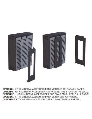 Estufa De Pellet BRONPI Minerva7 Kw Extrapla | Hogar Cahersa