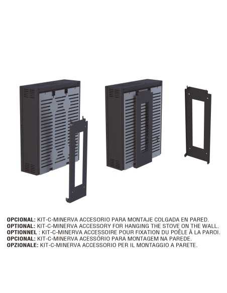 Estufa De Pellet BRONPI Minerva7 Kw Extrapla | Hogar Cahersa
