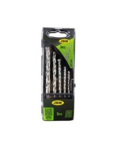 Brocas de Widia JBM Estuche 5 Pz 4-10 mm