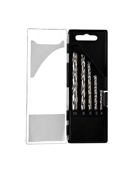 Brocas de Widia JBM Estuche 5 Pz 4-10 mm