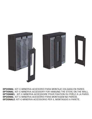 Estufa De Pellet BRONPI Minerva7 Kw Extrapla | Hogar Cahersa