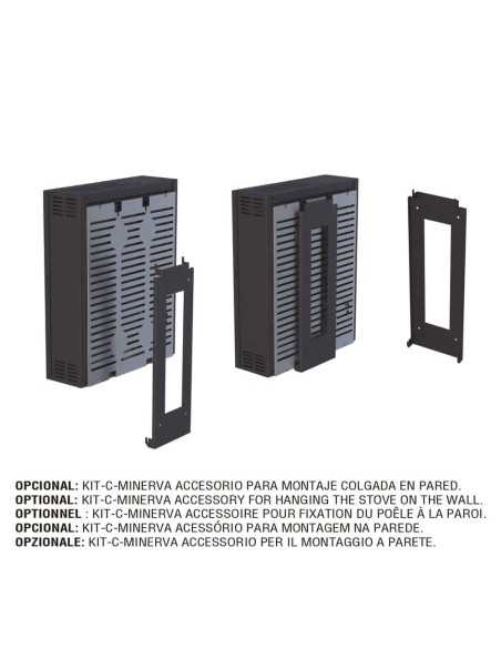 Estufa De Pellet BRONPI Minerva7 Kw Extrapla | Hogar Cahersa