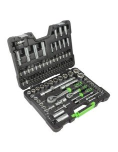 MALETIN HERRAMIENTAS 94 PIEZAS C/ VASOS Hexagonal JBMES CINCADO JBM | Caja o carro de herramientas ALYCO resistente y funcional 2