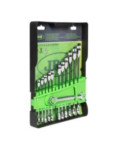 Llave fija mixta plana + estrella 72 JBM Set 12 54117 2